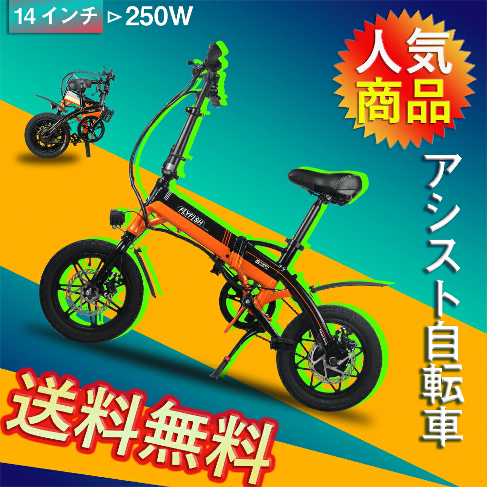 新品 未使用 flyfish 電動自転車 電動アシスト 自転車 折りたたみ