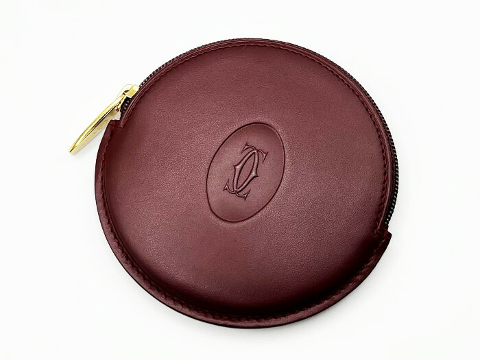 新品未使用品⭐︎カルティエ Cartier コインケース マストライン MUST DE CARTIER 未使用品 Cartier カルティエ マストライン