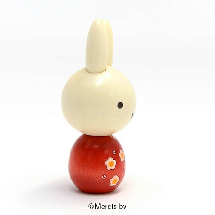 卯三郎こけし ミッフィー 木製 キャラクター No10 78 05 うめ こけし 日本製 手作り