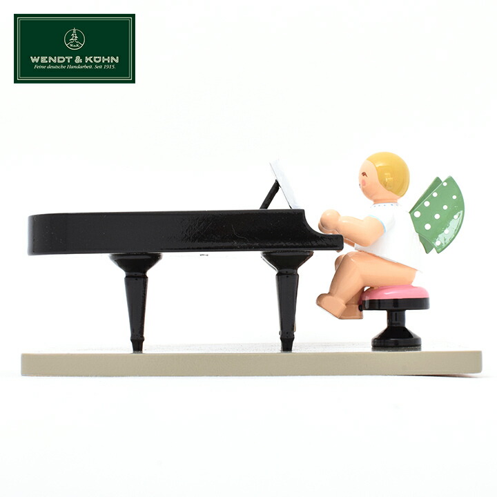 ピアノを弾く天使　ドイツ　ザイフェン　アンティーク　ヴィンテージ ピアノを弾く天使 ドイツ ザイフェン アンティーク ヴィンテージ