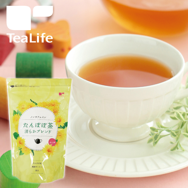 楽天市場 定期購入で10 Off たんぽぽ茶清らかブレンドポット用90個入 ティーライフshop 健康茶 自然食品