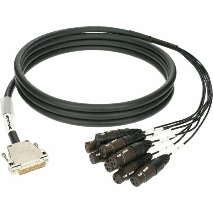 KLOTZ TAN08DF01.0 8chアナログマルチケーブル D-Subオス 25pin XLRメス 3pin 1m(国内正規品)
