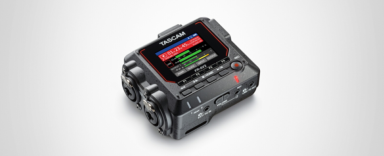 【楽天市場】TASCAM FR-AV2 + AK-BT2 タイムコード同期に最適なステレオミニケーブルセット マイク入力向き :  楽器のことならメリーネット