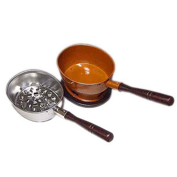 楽天市場】【茶器/茶道具 水屋道具】 台十能 アルミ製＆火起こしセット