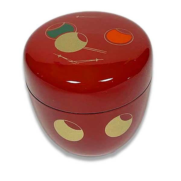 楽天市場】茶道具 薄茶器 黒 七宝蒔絵 プラスチック中棗 : お
