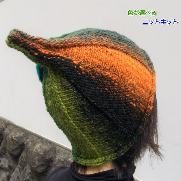 楽天市場 野呂英作のくれよんで編むとんがり帽子 手編みキット 編み図 編みものキット 毛糸専門店 手編みオーエン屋