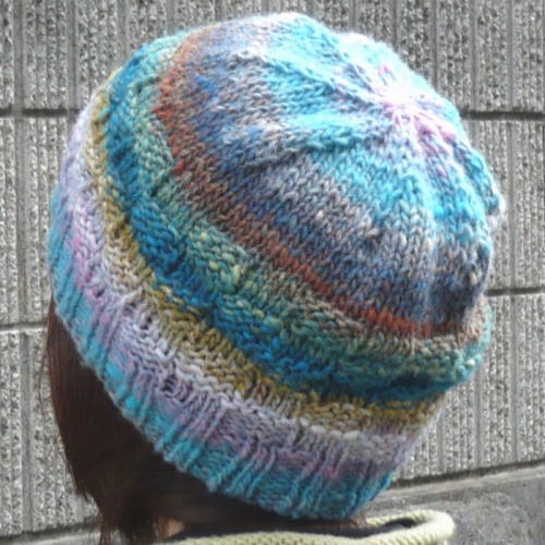 【楽天市場】野呂英作のくれよんで編むシンプルなニット帽 手編みキット 編み図 編みものキット：毛糸専門店 手編みオーエン屋