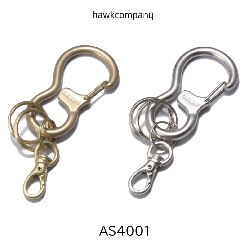 特別価格　A Last & Co カラビナ 楽天市場】Hawk Company ホークカンパニー カラビナ型 重厚