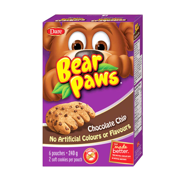 【楽天市場】チョコチップ クッキー 240g (6個入) ｘ12箱 Dare Bear 