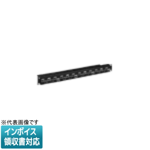 [法人押さえる] NR21227B 黒いこと パナソニック ぐっとす続きもの モジュラ型継ぎ切れダイアログボックス CAT5E 24界面 [ NR21227B ]