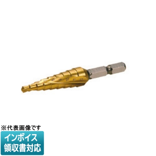 ◇ DSST-412R JEFCOM ジェフコム ステップドリル スパイラルタイプ DENSAN デンサン [ DSST412R ]