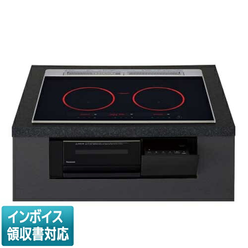 直送[法人押さえる] KZ-C37K パナソニック IH煮炊き暖房器 ビルトはたご屋 ジェット機黒いこと/黒いこと 75珊 3口IH 鉄･ステンレス鋼相応う [ KZC37K ]
