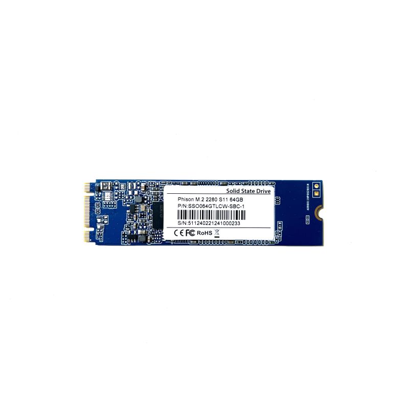 Phison PS3111 M.2 2280 SATA III SSD - 高性能ソリッドステートドライブ（YL-64GS）/ Phison / SSD / M.2 / 64GB / 高速ストレージ / SATA III / データ転送 / KIOXIA BiCS5 / 低消費電力 / ノートパソコン / デスクトップ / ストレージ / オーバープロビジョニング画像