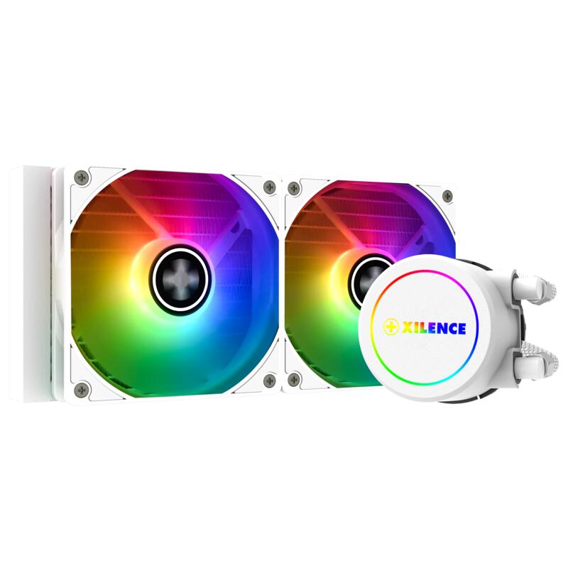 Xilence XC974 LQ240 AIO水冷システム LiQuRizer 240 ARGB ホワイトバージョン / サイレンス / Performance A+ / 冷却 / 水冷 / 1700 / 2066 / 2011 / 1151 / 1150 / 1155 / 1156 / 1200 / AMD / AM4 / AM5 / PWM機能 / PCケース / 12V / LiQuRizer LQ240.W.ARGB