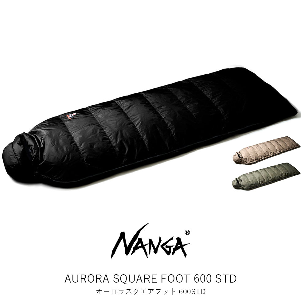 楽天市場】NANGA ナンガ AURORA SQUARE FOOT 600STD オーロラスクエア