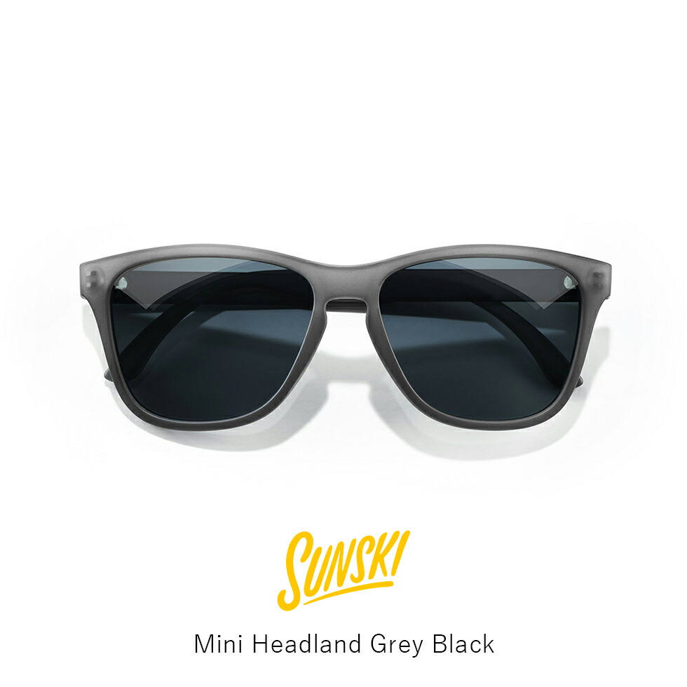 【楽天市場】SUNSKI サンスキ Mini Headland Grey Black ミニヘッドランド ブラック アクセサリー サングラス