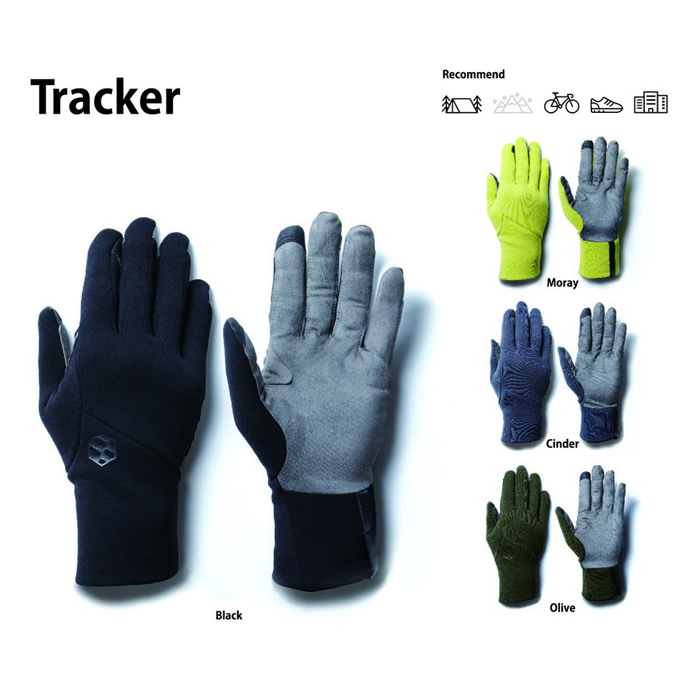 【楽天市場】ハンズオングリップ Handson grip Tracker トラッカー ポーラテック グローブ 手袋 スマホ対応 メンズ 日本製