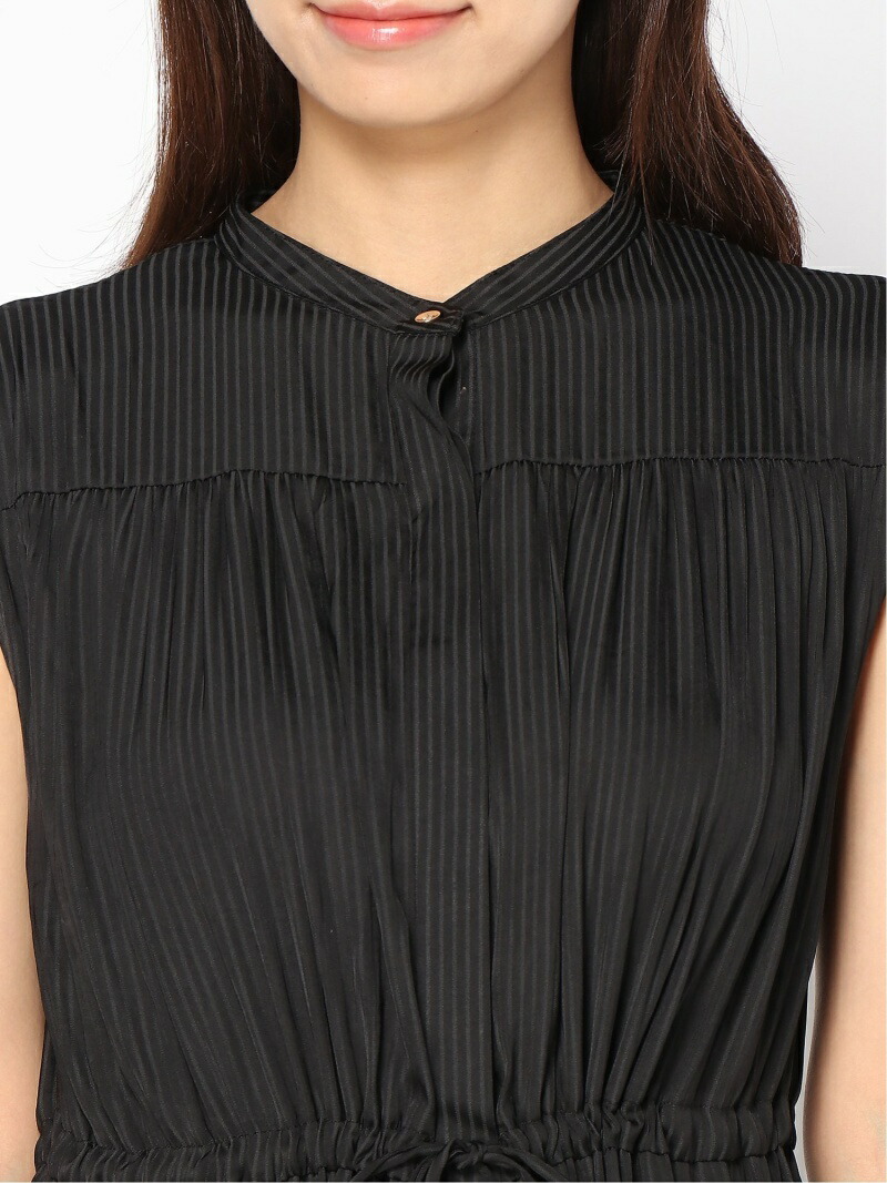 楽天市場 Rakuten Fashion Sale 70 Off Techichi Terrasse シャドーストライプティアードワンピース Te Chichi Terrasse テチチ ワンピース ノースリーブワンピース オレンジ ブラック ベージュ Rba E Te Chichi