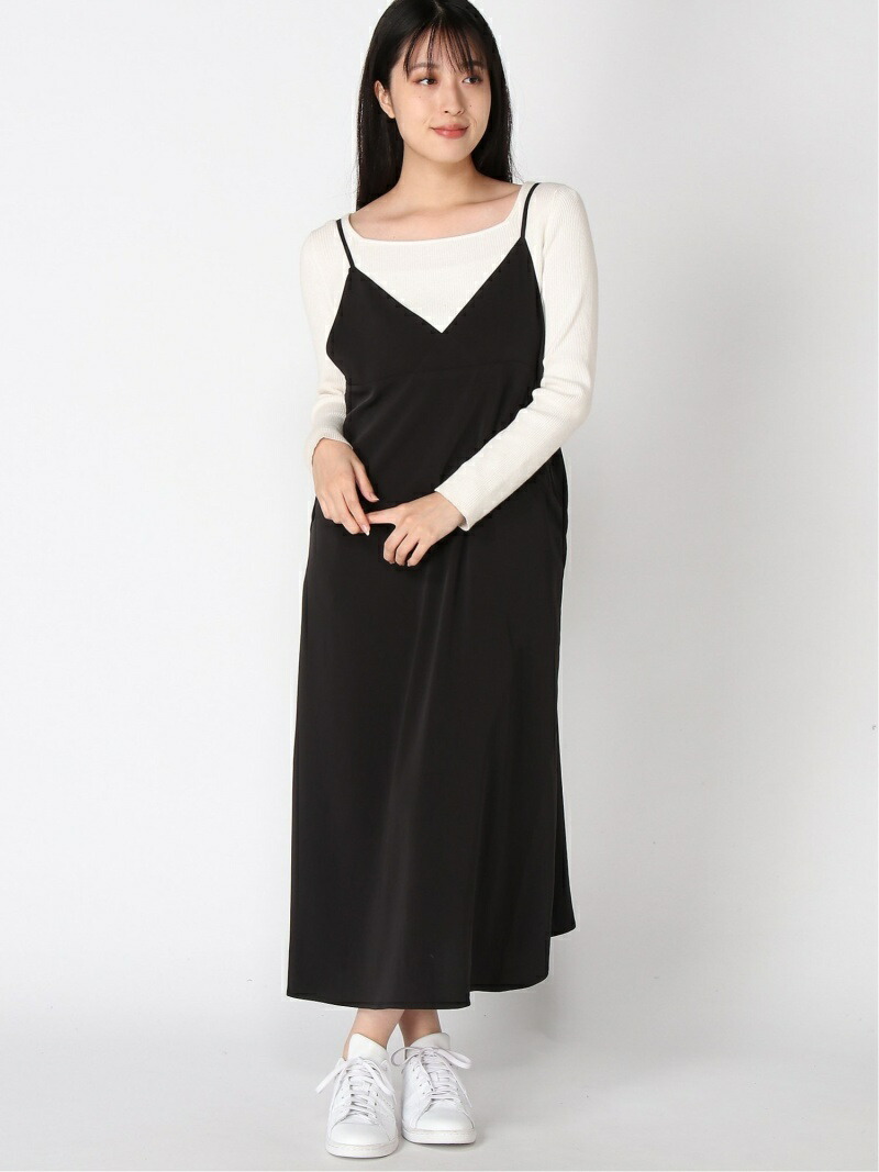 Techichi Terrasse カシュクールキャミソールフロック Te Chichi Terrasse テチチ ワンピース キャミワンピース 翠緑 ネグロ 赤銅 送料無料 Rakuten Fashion Psvocationalconsulting Com