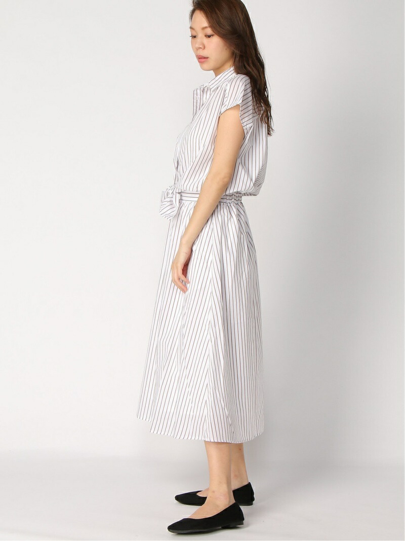 楽天市場 Rakuten Fashion Sale 40 Off Techichi Terrasse ストライプレイヤード風シャツワンピース Te Chichi Terrasse テチチ ワンピース シャツワンピース イエロー ホワイト ブルー Rba E 送料無料 Te Chichi