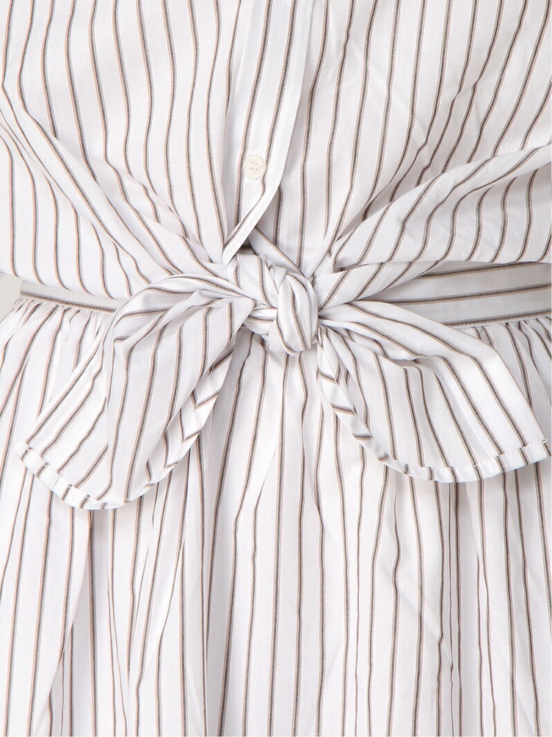 楽天市場 Rakuten Fashion Sale 40 Off Techichi Terrasse ストライプレイヤード風シャツワンピース Te Chichi Terrasse テチチ ワンピース シャツワンピース イエロー ホワイト ブルー Rba E 送料無料 Te Chichi