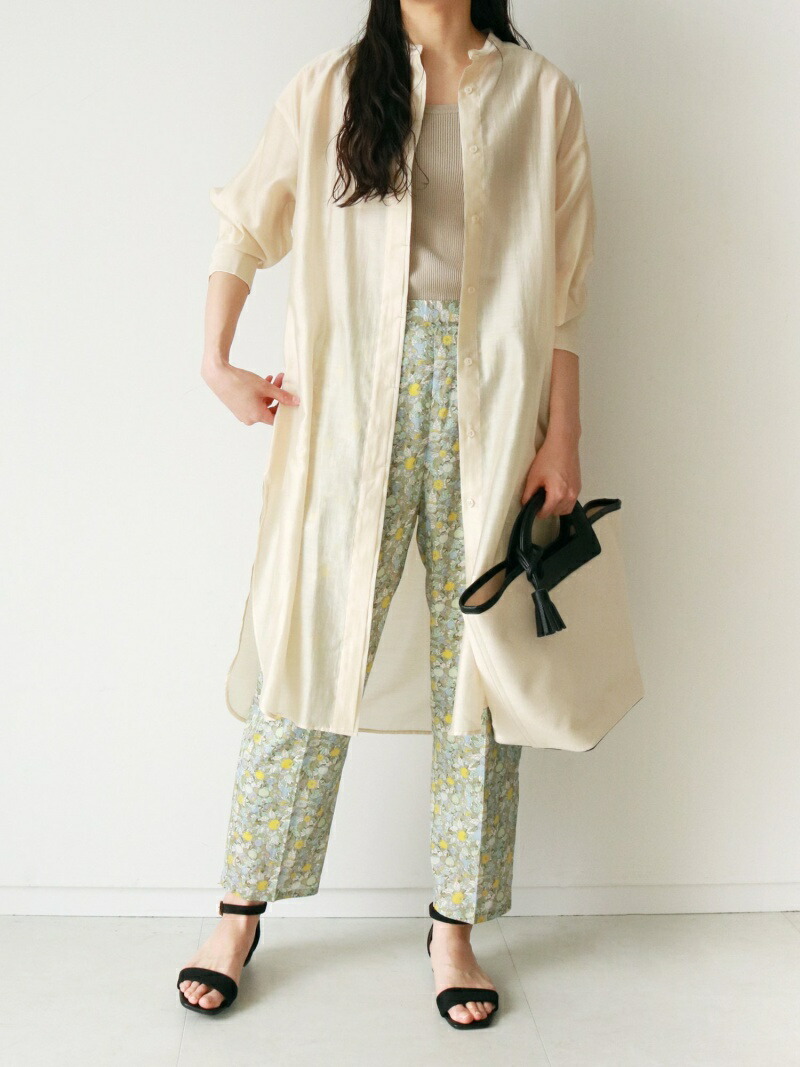 超美品 楽天市場 Techichi シアーバンドカラーシャツワンピース Te Chichi テチチ ワンピース シャツワンピース ベージュ グリーン 送料無料 Rakuten Fashion Te Chichi 超美品 Advance Com Ec