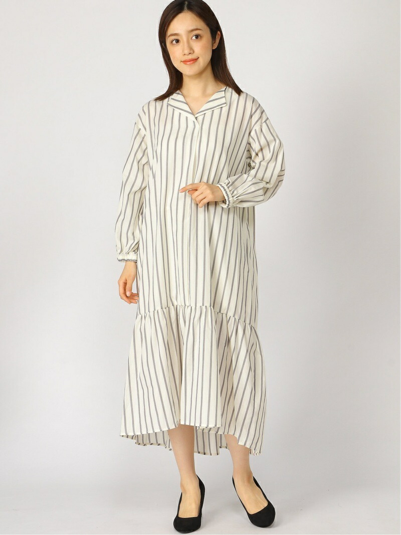 即日発送 ワンピース Chichi Te Techichi ストライプティアードワンピース テチチ Fashion ブルー 送料無料 Rakuten ホワイト シャツワンピース ワンピース Pharmalink Jp