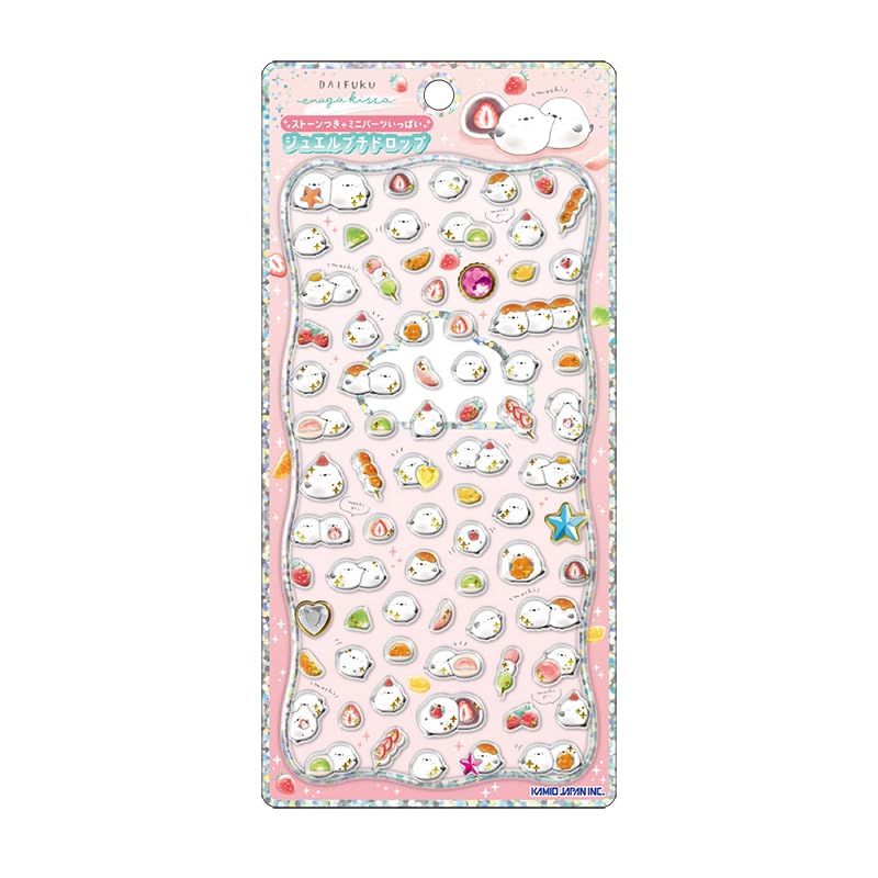 楽天市場】カミオジャパン シール ジュエルプチドロップステッカー ふ