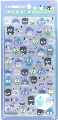 楽天市場】はぴだんぶい コットンパフィー シール COTTON PUFFY