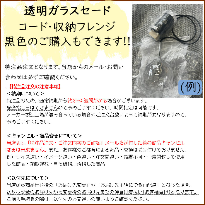 ペンダントライト オーデリック アクア スモークグレー色 引掛 