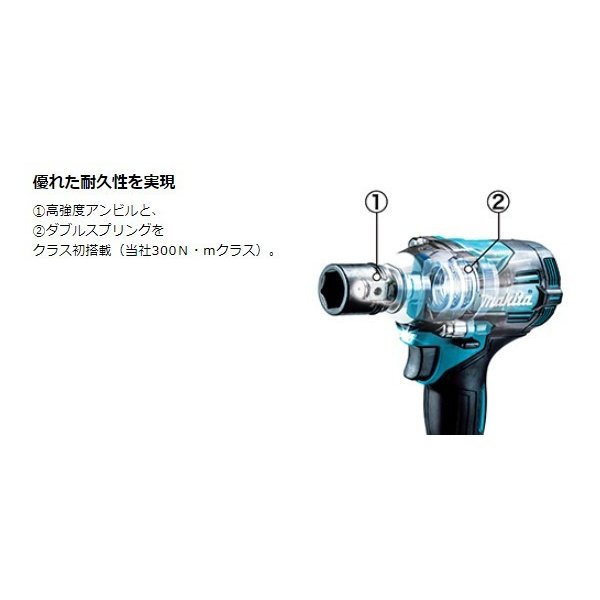 Seasonal Wrap入荷 マキタ TW004GRDX 注意 バッテリー1本仕様 40V 充電式インパクトトレンチ fucoa.cl