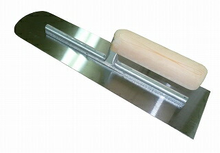 洋銀　鏝 楽天市場】防水鏝 （本焼洋土間鏝） 390mm（52900530） : テクノ