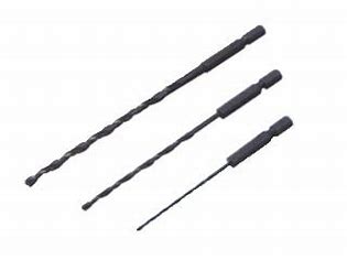 【ライト精機】六角軸鉄工ロングドリル（1.5mm～5.0mm）各種10本セット