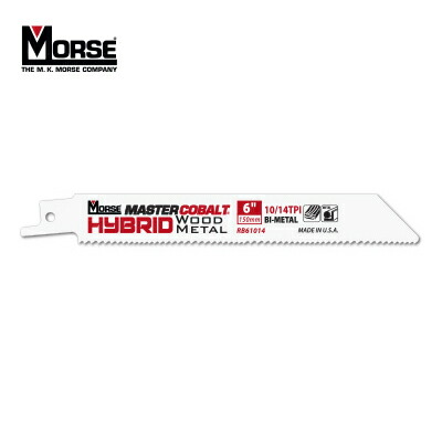 【MKモールス】マスターコバルト・ハイブリッド・セーバーソー（材木・金属元素兼用）〔品番：RB8501014T50〕《50枚入り口・入口》 花・ガーデン・DIY-DIY・工具-手動工具