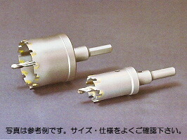 【IKEDA】（イケダ）［TCL080］T・Cロングホールソー（超硬ホールソー）80φ TCL【有効長：4mm（ボディの深さ：40mm）】