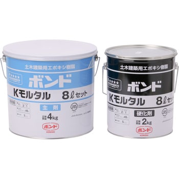 楽天市場】コニシ ボンド Kモルタル 8Lセット (6kg