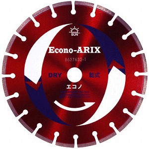 旭ダイヤモンド工業\u003cBR\u003eエコノエイリックス《乾式、発動機用》\u003cBR\u003e10in250×2.4×30.5(22/22.5/25.4輪っか付） 切断工具-DIY・工具