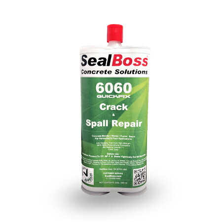 ［アメリカ］ シールボス (SealBoss) ［6060-CART-650ml］ 6060 Quick Fix カートリッジコンクリート床のひび割れ補修用 ポリウレア樹脂・カートリッジシステム 【旧ウエバック/Webac】