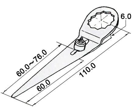 ［ＦＲＧ］Fein（罰金）［63903169012］ストレートブレード(2枚入り口・入口)（特別裁断師用） 切断工具-DIY・工具-電動工具本体
