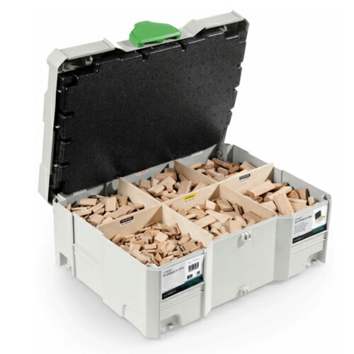 ［ドイツ］フェスツール (FESTOOL)［576794］ドミノ ジョイントカッター DF500Q用ドミノチップとドミノカッターセット(システナーケース入り)｜テクノネットＳＨＯＰ