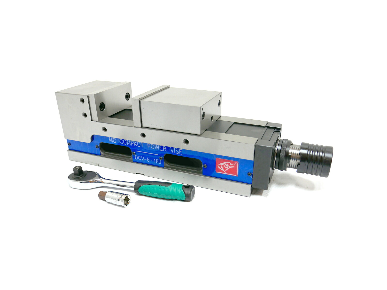 MCパワーバイス DCV5-180 口幅130 クランプ活動の領域0-180粍 クランプ力4500Kgf  平行度0.02粍/100粍 直角度0.02粍/100粍