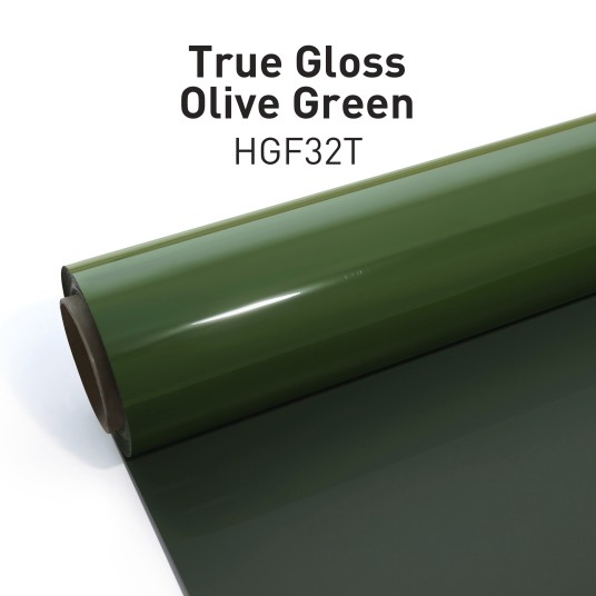 KKVINYL カーラッピングフィルム True Gloss Olive Green HGF32-T (1.52mx18m)｜テクノプロモーション