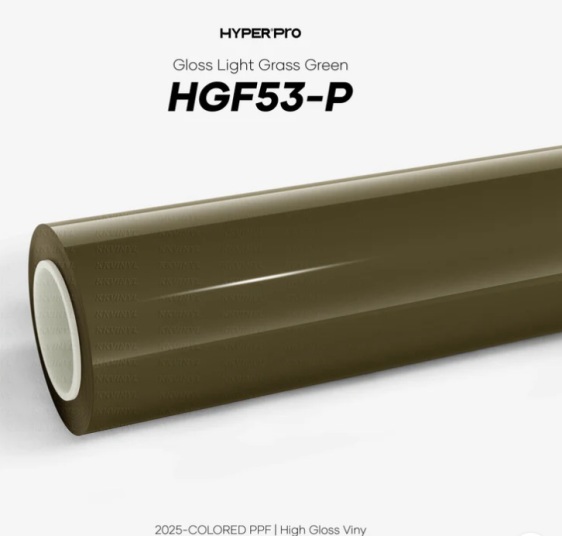 KKVINYL HyperPRO カラーPPF Gloss Light Grass Green HGF53-P(1.52mx15m)｜テクノプロモーション