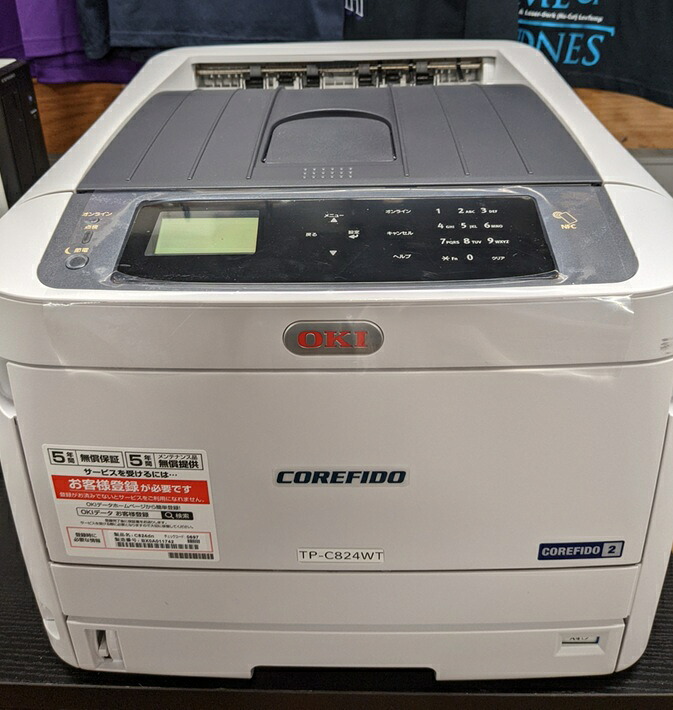 Canon LBP621C + ホワイト トナー 。ガーメントプリンター