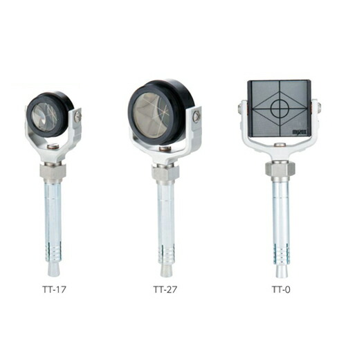 定点観察用プリズムTT-17 1in／不変量－17mmTT-27 1.5in／不変量－27mmTT-0 47×47粍／不変量0粍【Myzox】【マイゾックス】【貨物輸送無料】 計測工具-花・ガーデン・DIY