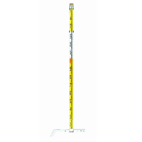 下水管スタッフ 5m4段 SWG-54 *OS*管底用アーム 50cm 標準付属 スタッフ用アダプター 水準器 RL-60T 専用ケーススライド 回転式【ハイビスカス】【ランドアート】【大型・長物】【送料無料】