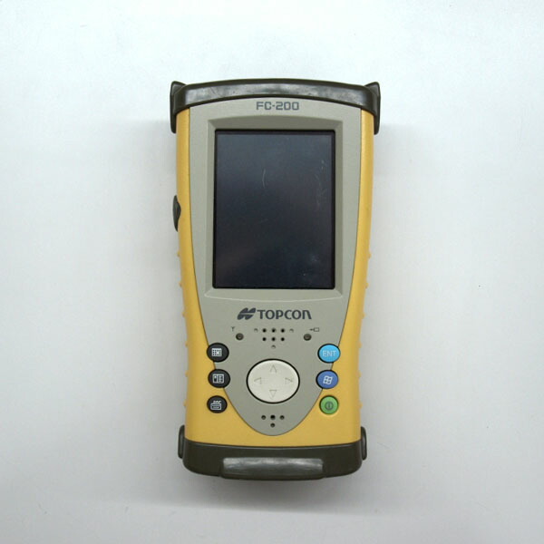 【中古品】TOPCON データコレクタ FC-200S/N:6E0551Bluetooth内蔵基本観測+GNSS統合観測インストール済みプログラムカードは附属していません【送料無料】