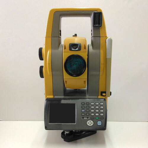 【お買物マラソン中大幅値下げ！】【中古品】 TOPCON トータルステーション PS-105A 自動追尾機能 ケース新品 バッテリー2個リフレッシュ済 測量基本CEインストール済（USB無し） ディスプレイ周りのパネルが日焼け、色褪せ変色しています。【送料無料】 247,500円