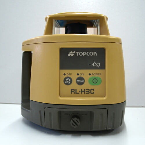 【中古品】【TOPCON】 ローテーティングレーザー RL-H3C S/N：OH4519 水平精度が安定しないため、ジャンク品で出品です 【送料無料】