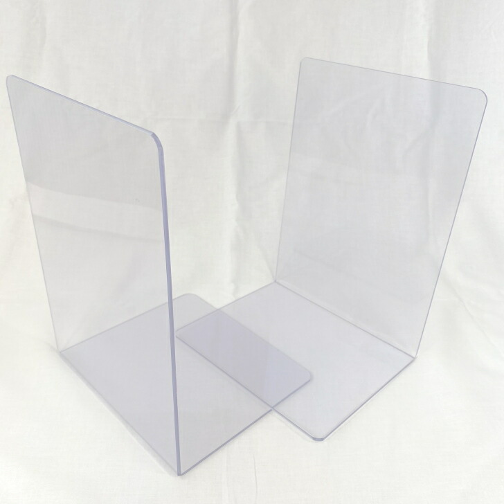 楽天市場 送料無料 ｂ５ サイズ ブックエンド ２個セット クリア 透明 ブックスタンド 本棚 コミック ブルーレイ Dvd 図鑑 教科書 辞書 ノート 整理整頓 おしゃれ オシャレ 家 テッカーファクトリー 楽天市場店